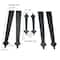 Household Essentials Decorative Black Garage Door Magnet Set